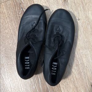 Bloch TAP Black Leather Lace-Up Shoes